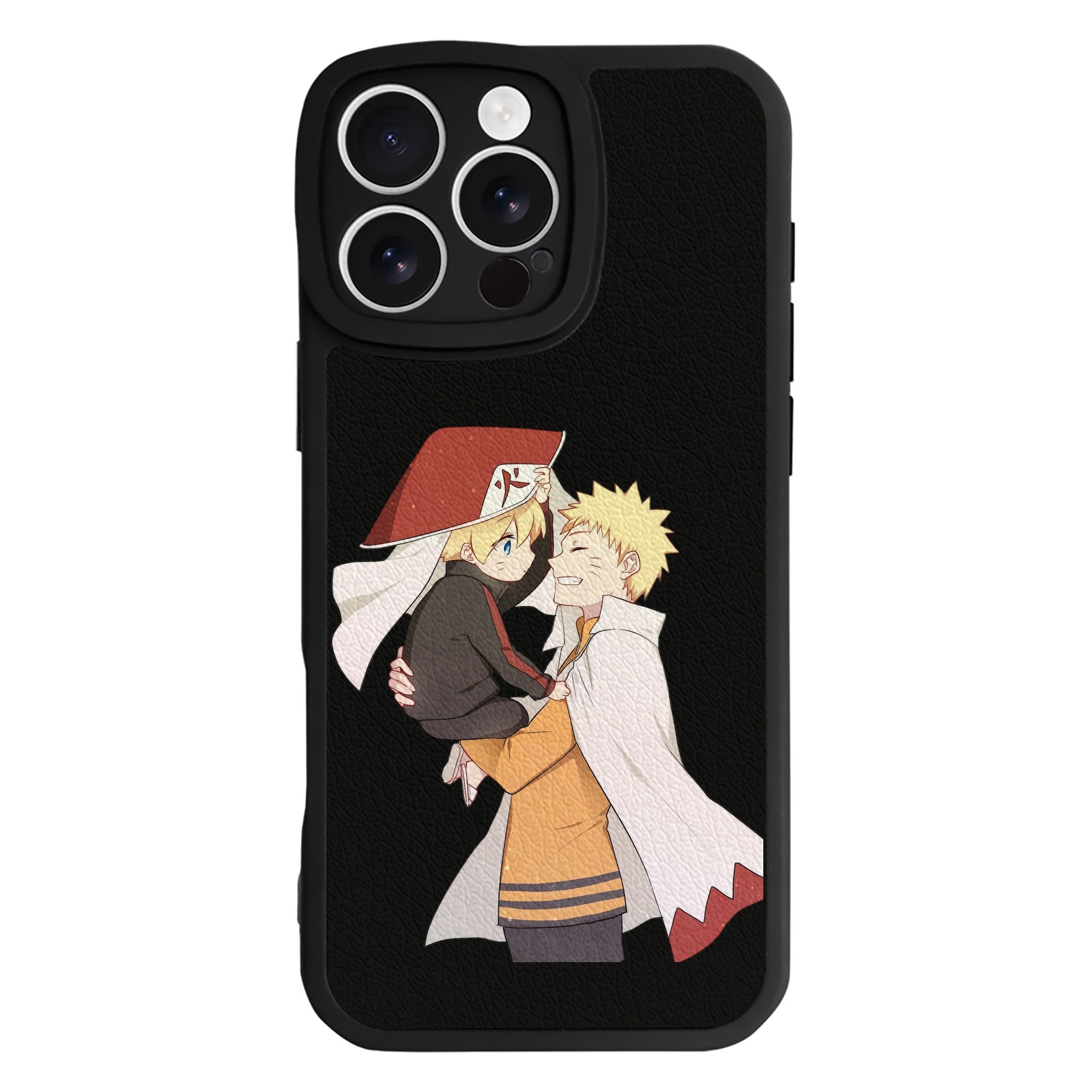 （画像用） NARUTO -ナルト- うずまき ナルト Uzumaki Naruto 【iPhone 16シリーズ対応】シリコンスマホケース（レザー調） 材質：シリコン